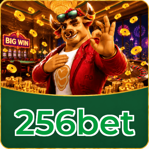 256bet Logo - Bônus com Rollover Justo